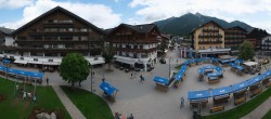 Archiv Foto Webcam Dorfplatz, Seefeld in Tirol 11:00