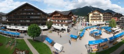 Archiv Foto Webcam Dorfplatz, Seefeld in Tirol 15:00