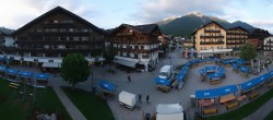 Archiv Foto Webcam Dorfplatz, Seefeld in Tirol 19:00