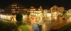 Archiv Foto Webcam Dorfplatz, Seefeld in Tirol 21:00