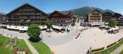 Archiv Foto Webcam Dorfplatz, Seefeld in Tirol 13:00