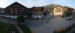 Archiv Foto Webcam Dorfplatz, Seefeld in Tirol 19:00