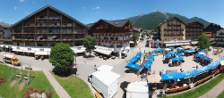 Archiv Foto Webcam Dorfplatz, Seefeld in Tirol 13:00