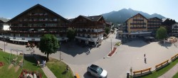 Archiv Foto Webcam Dorfplatz, Seefeld in Tirol 09:00