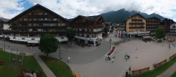 Archiv Foto Webcam Dorfplatz, Seefeld in Tirol 09:00