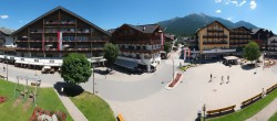 Archiv Foto Webcam Dorfplatz, Seefeld in Tirol 11:00