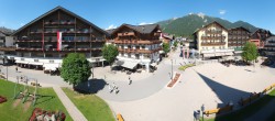 Archiv Foto Webcam Dorfplatz, Seefeld in Tirol 15:00