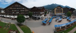 Archiv Foto Webcam Dorfplatz, Seefeld in Tirol 11:00