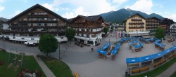 Archiv Foto Webcam Dorfplatz, Seefeld in Tirol 15:00