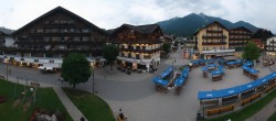 Archiv Foto Webcam Dorfplatz, Seefeld in Tirol 19:00