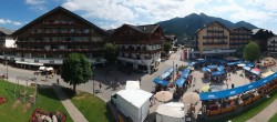 Archiv Foto Webcam Dorfplatz, Seefeld in Tirol 09:00