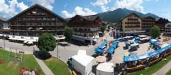 Archiv Foto Webcam Dorfplatz, Seefeld in Tirol 11:00