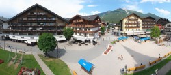 Archiv Foto Webcam Dorfplatz, Seefeld in Tirol 15:00