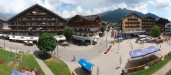 Archiv Foto Webcam Dorfplatz, Seefeld in Tirol 11:00