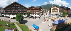Archiv Foto Webcam Dorfplatz, Seefeld in Tirol 15:00