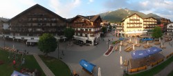 Archiv Foto Webcam Dorfplatz, Seefeld in Tirol 19:00