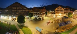 Archiv Foto Webcam Dorfplatz, Seefeld in Tirol 03:00