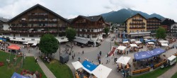 Archiv Foto Webcam Dorfplatz, Seefeld in Tirol 11:00