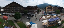 Archiv Foto Webcam Dorfplatz, Seefeld in Tirol 09:00