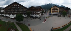 Archiv Foto Webcam Dorfplatz, Seefeld in Tirol 11:00
