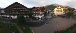 Archiv Foto Webcam Dorfplatz, Seefeld in Tirol 19:00