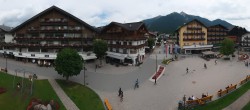 Archiv Foto Webcam Dorfplatz, Seefeld in Tirol 11:00