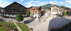 Archiv Foto Webcam Dorfplatz, Seefeld in Tirol 17:00