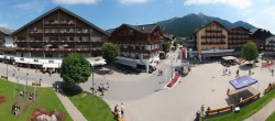 Archiv Foto Webcam Dorfplatz, Seefeld in Tirol 11:00