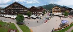 Archiv Foto Webcam Dorfplatz, Seefeld in Tirol 13:00