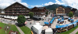 Archiv Foto Webcam Dorfplatz, Seefeld in Tirol 11:00