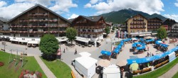 Archiv Foto Webcam Dorfplatz, Seefeld in Tirol 13:00