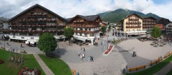 Archiv Foto Webcam Dorfplatz, Seefeld in Tirol 15:00