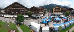 Archiv Foto Webcam Dorfplatz, Seefeld in Tirol 11:00