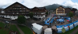 Archiv Foto Webcam Dorfplatz, Seefeld in Tirol 13:00