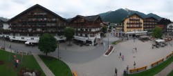 Archiv Foto Webcam Dorfplatz, Seefeld in Tirol 15:00