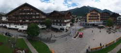 Archiv Foto Webcam Dorfplatz, Seefeld in Tirol 11:00