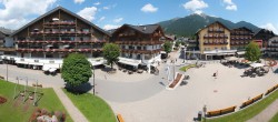 Archiv Foto Webcam Dorfplatz, Seefeld in Tirol 13:00