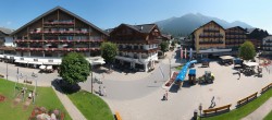 Archiv Foto Webcam Dorfplatz, Seefeld in Tirol 11:00