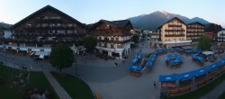 Archiv Foto Webcam Dorfplatz, Seefeld in Tirol 19:00
