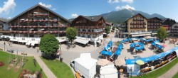 Archiv Foto Webcam Dorfplatz, Seefeld in Tirol 13:00