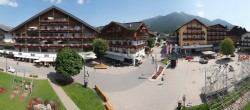 Archiv Foto Webcam Dorfplatz, Seefeld in Tirol 11:00