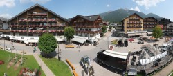 Archiv Foto Webcam Dorfplatz, Seefeld in Tirol 13:00
