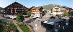 Archiv Foto Webcam Dorfplatz, Seefeld in Tirol 17:00