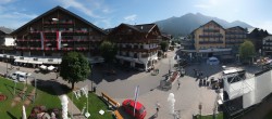 Archiv Foto Webcam Dorfplatz, Seefeld in Tirol 09:00