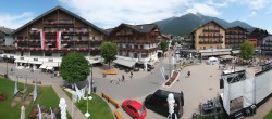 Archiv Foto Webcam Dorfplatz, Seefeld in Tirol 13:00