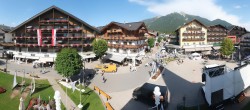 Archiv Foto Webcam Dorfplatz, Seefeld in Tirol 15:00