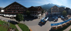 Archiv Foto Webcam Dorfplatz, Seefeld in Tirol 09:00