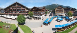Archiv Foto Webcam Dorfplatz, Seefeld in Tirol 13:00