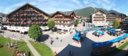 Archiv Foto Webcam Dorfplatz, Seefeld in Tirol 15:00