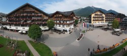 Archiv Foto Webcam Dorfplatz, Seefeld in Tirol 15:00